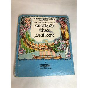 the adventures of Sin bad the Sailor superscope story teller book